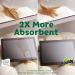 Bounty Select-A-Size White Paper Towels - 2 Double Rolls, 4 Regular Rolls, 64 Count (Pack of 2) - Buy Online on GoSupps.com