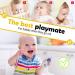 2 Pack Baby Teether Remote Control Toy - Silicone Teething Toy for Babies 6-12 Months - Pink+Grey - Buy Online on GoSupps.com