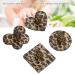4pcs Leopard Nail Tip Stand Holder for Manicure Practice - Nail Art DIY Tool - Buy Online on GoSupps.com
