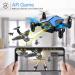 Kids Drone with Camera - AR Game Mode, Gravity & Voice Control, Trajectory Flight | Altitude Hold, 360Flip, Foldable & Portable - Blue - Buy Online on GoSupps.com