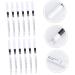 Mikinona 12pcs Eyeliner Pencil White Eyeliner Pen Liquid Eyeliner Brow Pen Water Proof Makeup Set Wooden Pole - Buy Online on GoSupps.com
