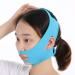 Face Lifting slimming belt for women double chin reducer V-line chin chin chin cheek lift up thin mask band anti-fold bandage removed sagging skin tightening (blue)
