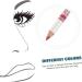 PLAFOPE 2pcs 12 Cosmetic Pencils Eyebrow Pencil Waterproof Eyeliner Pencil Glitter Outfit Glitter Eyeliner - Buy Online on GoSupps.com