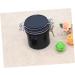Homoyoyo Bo te de Rangement pour Colle Faux Cils Pot de Stockage Scell pour Extensions de Cils Noir - Buy Online on GoSupps.com