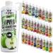 C.P.Sports Sugar-Free Beverage Syrup for Vital Apple Drink | 1L Concentrate with Pump Dispenser | Mineral Drink Mix with Vitamins for Sports - Buy Online on GoSupps.com