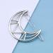 Andelaisi Boho Moon Hair Clip - Vintage Silver Crescent Moon Barrette for Women and Girls - Buy Online on GoSupps.com