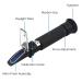 AUTOUTLET Salinity Refractometer - Dual Scale 0-100 & 1.000-1.070 Specific Gravity, ATC, Saltwater Tester for Aquarium, Seawater, Fish Tank - Blue - Buy Online on GoSupps.com