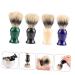 Frcolor Foam Whistle Beard Brush Set - 4 pcs Portable Bristle Hair Tools for Men | Perfect for Grooming & Styling Beards | 10.5x3.9cm - Buy Online on GoSupps.com