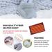Buy Lyeiaa Electric Foot Warmers - 3 Heating Levels Super Soft & Safe Gray | Keep Your Feet Warm Anywhere! - Buy Online on GoSupps.com