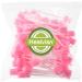 Healvian 100pcs Oral Care Sponge Swab - Disposable Mouth Swab for Tooth Cleaning - Dental Care Kit (Pink) - Buy Online on GoSupps.com