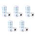 Bcowtte 25 Neck Hair Cutting Collar Strip Roll Paper Salon Barber Dispose