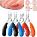 Nail Clipper for Thick Nails Nail Cutter Cuticle Nippers Nail Art Tools Podiatry Pedicure Manicure Cutters Toenail Skin Dirt Remover Care Tool (Color : Silver) - Buy Online on GoSupps.com