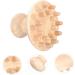 Healvian Wooden Massage Comb - Gua Sha Head Massager for Dandruff & Lymphatic Therapy - Natural Beech Child-Friendly Scraper - Buy Online on GoSupps.com