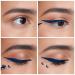 4Pcs Double-head Liquid Stamp Eyeliner Set | Waterproof, High Pigment | Pink Flowers, Red Heart, Blue Moon, Purple Star Shapes | Face Stamps Makeup Kit - Buy Online on GoSupps.com