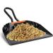 Lizusidtsy 2Pack 12 Inch Black Metal Dustpan Dust Pan Dustpan for Indoor Outdoor Fireplace Industrial Commercial Use - Buy Online on GoSupps.com