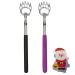 StaiBC Back Scratcher Bear Claw Telescopic Back Itching Scalp Scratchers Massager with Soft Rubber Handles Portable Hand Massage Tool Both Human and Pets (2)