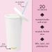 Kate Spade New York Bridal Insulated Tumbler - 20oz Miss to Mrs. (White) - Buy Online on GoSupps.com