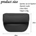 Black Car Seat Organizer Bag - Front Seat Console Pocket for Cell Phone and Keys - Buy Online on GoSupps.com
