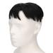 Men Hair Topper Short Toupee Hairpiece Short Toupee for Men Hair Topper Wig Clip in Crown Hair Extensions for Covering White Loss Hair Daily Wear