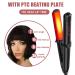 AXUF Mini Flat Iron 2-in-1: Travel Hair Straightener & Curler for Short Hair - 34 Inch - Buy Online on GoSupps.com