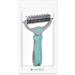 Navaris Pet Fur Dematting Comb - Undercoat Remover and Deshedding Tool for Dogs and Cats - Suitable for Small to Large Pets - Long or Short Hair - Style 2 - Buy Online on GoSupps.com