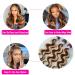Bestsojoy Ombre Highlight Brazilian Body Wave Hair Bundles | 4 Bundle Pack 12A Remy Human Hair Weaves P4/27 Ombre Brown Blonde Extensions | 22 24 26 28 Inch Highlighted Hair - Buy Online on GoSupps.com