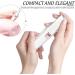 2 in 1 Eyebrow Trimmer & Facial Hair Remover for Women - Portable Electric Painless Shaver for Face Chin Upper Lip Neck & Bikini Line Grooming - Buy Online on GoSupps.com