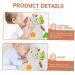 Toyvian 2-Pack Elephant Comfort Towels | Soft Muslin Pacifier Blankets for Babies | PP Cotton Soothing Comfort - Buy Online on GoSupps.com