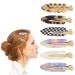 scicent Hair Grips 6 Pieces Fashion No Trace Hair Clips with Spring No-Slip Hair Pins Acetate Hairpin for Makeup Hairstyle Accessories for Women Girls Cute Hair Barrettes for Party - 28606