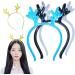 hgnxa Epoxy Resin Headband Molds Antler Shaped Holographic Resin Hair Accessory Moulds Suitable for Unique Hair Accessories Black - Buy Online on GoSupps.com