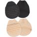 4 Pairs Forefoot Pads Women's Socks Toe Socks Plantar Socks High Heels Seamless Invisible Socks Invisible Forefoot Pad Breathable Sandals Half Socks Liner - Buy Online on GoSupps.com