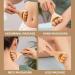 FDCGAS Massage Roller Set - 2-Piece Wood Trigger-Point Scooter for Body & Face - Anti-Cellulite Gua Sha Tool & Fascia Roller with Handle - Buy Online on GoSupps.com