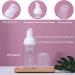 AREMOD Eyelash Extension Cleanser Kit - 50 Lash Shampoo Mascara Brush + Soap Foam Pump + Nose Blackhead Cleaning Brush + Wash Bottle (Pink) - Buy Online on GoSupps.com