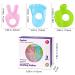Water Teether 3-Pack for Babies 0-6 Months | BPA-Free Teething Toys - Hand & Foot Series Teether 01 - Buy Online on GoSupps.com