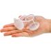 Set of 100 Mini Plastic Paint Cups with Lids - 0.85 Oz Clear Paint Storage Jars for Kids Art Crafts - Buy Online on GoSupps.com