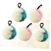 5pcs Healeved Bath Scrubber Sponges - Kid-Friendly Shower Foam & Mesh Bath Balls | Korean Body Wash Accessories - Buy Online on GoSupps.com