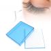 Eyelash Grafting Pallet - Thickened Acrylic False Eyelash Storage Box | Waterproof & Dustproof Lash Extension Organizer | Transparent Blue - Buy Online on GoSupps.com