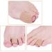 3-Piece Silicone Toe Protection Tube Bandage | Gel Finger Pad - 15x2.5 cm 25mm Diameter - Buy Online on GoSupps.com