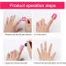 26PCs Reusable Nail Polish Template Kit - Rose Red Nail Art Edge Skin Barrier & Protection Tools | Perfect for All Nail Sizes - Buy Online on GoSupps.com