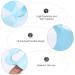Buy TOYANDONA Baby Bottle Handles - Silicone Feeding Bottle Holder (6cm Blue) | International Shipping Available - Buy Online on GoSupps.com