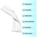 Stretchy Plain White Headband 5cm Wide - Unisex Soft Hair Band for Gym, Yoga & Exercise | WESTEND CHOICE - Buy Online on GoSupps.com