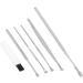 5pcs Dual-Headed Stainless Steel Ear Wax Cleaner Tool Kit - Ear Pick Set for Home, Salon, and Travel - Buy Online on GoSupps.com