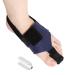 Toe Splint for Broken Toe Toe Straightener Broken Toe Support Toe Brace for Claw Toe Hammer Toe Mallet Toe Bent Toe Crooked Toe Curled Toe Toe Wrap to Align and Support M