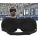 3D Light Blocking Sleep Eye Mask - Soft Blindfold for Men & Women - Ideal for Travel, Yoga, Napping - Superior Light Blocking Technology - Buy Online on GoSupps.com