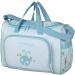 FakeFace Oxford Fabric Cartoon Baby Diaper Bag 4 Pack Stylish & Practical Mother Nappy Bag with Bottle Holder Blue - Buy Online on GoSupps.com