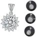 COHEALI 1pc Sun Petal Pendant Dainty Jewelry Charm Stoppers for Bracelets Sunflower Shaped Pendants Metal - Buy Online on GoSupps.com