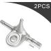 Cosmos Roller Skate Triangle Trucks - Pair of Double Action Aluminum Alloy Trucks for Roller Skating - Replacement Plate with Castings - Buy Online on GoSupps.com