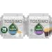 Tassimo Nabob Espresso Single Serve T-Discs 110g (5 Boxes of 14 T-Discs) & Nabob Caf Crema Coffee Single Serve T-Discs 110g (5 Boxes of 14 T-Discs) Coffee + Nabob Caf Crema Coffee Espresso 14 Count (Pack of 5)
