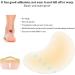 Hydrocolloid Gel Blister Bandages - Corn Stickers for Foot Care | Blister Prevention Pads - 42x62mm Half Moon Shape - Buy Online on GoSupps.com