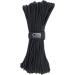Golberg Premium Polyester Accessory Cord - USA Made Smooth Braid, Minimal Stretch Rope - 6mm x 50 Feet - Compact & Lightweight Black Cord - Buy Online on GoSupps.com